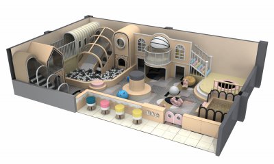 室内淘氣堡兒童遊樂園H