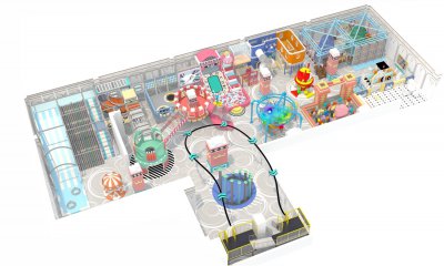 室内淘氣堡兒童遊樂園H
